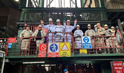 Günaydın, madencilerle bir araya geldi