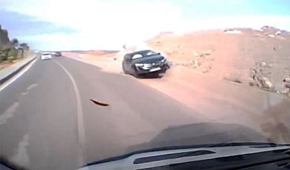 Otomobil, kontrolden çıktı: 1 yaralı!