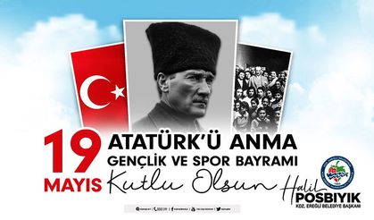 Başkan Posbıyık'tan kutlama