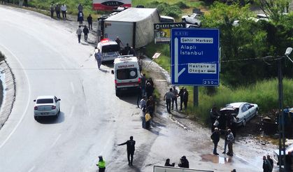 Ereğli'de feci kaza: 6 yaralı!