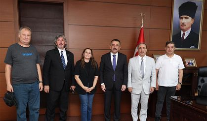 EGD, Vali Hacıbektaşoğlu'nu ziyaret etti