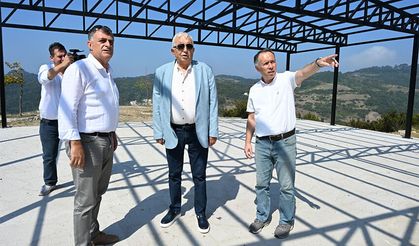 Posbıyık, yerinde inceledi