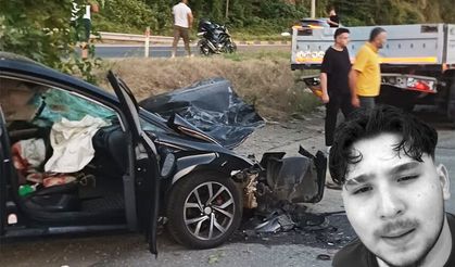 18 yaşındaki sürücü, hayatını kaybetti!