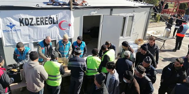 Ereğli'de, depremzedeler için yeni bir kampanya başlatıldı