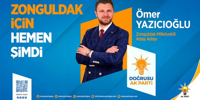 Ömer Yazıcıoğlu, Zonguldak'a hizmet için yola çıktı