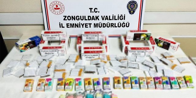 İş yerinde kaçak sigara ele geçirildi!