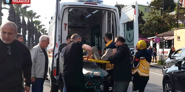 Kdz. Ereğli'de motosiklet kazası: 1 yaralı!