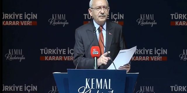 Kılıçdaroğlu: "Terör örgütleriyle masaya oturmayacağım"
