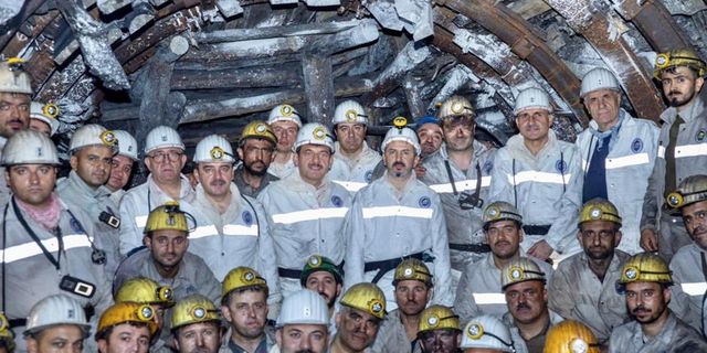 Bakan Yardımcısı Aydın, maden ocağına indi