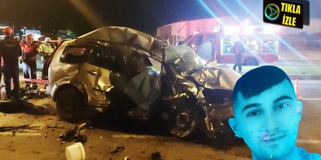Kdz. Ereğli'de feci kaza: 1 ölü, 2 yaralı!