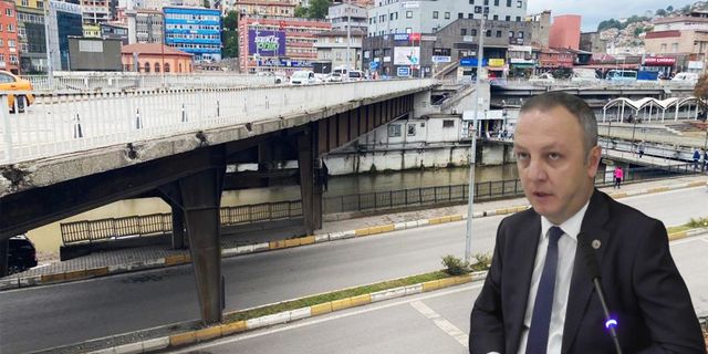 Zonguldak'ta, 65 yıllık köprü yıkılacak