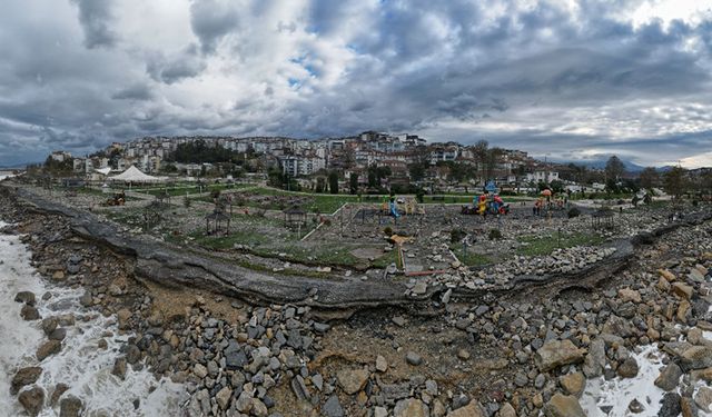 Sahil Park'ta hasar büyük!