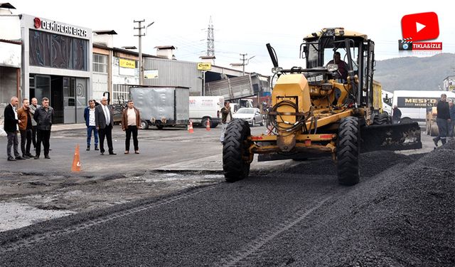 Posbıyık: "Asfalt dökmeye devam edeceğiz"