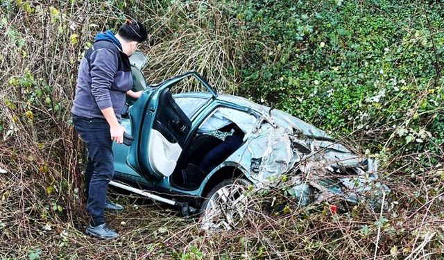 Zonguldak-Ankara yolunda feci kaza: 3 yaralı!