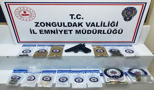 Zonguldak ve Ereğli'de operasyon: 4 şüpheli tutuklandı!