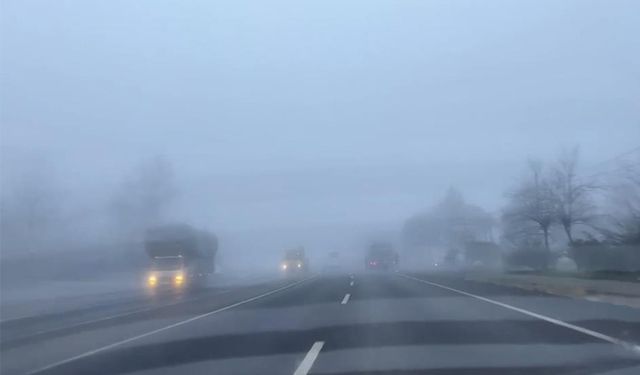 Zonguldak’ta, sis etkili oldu