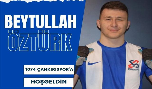 Ereğlili başarılı kaleci, Çankırıspor'a transfer oldu