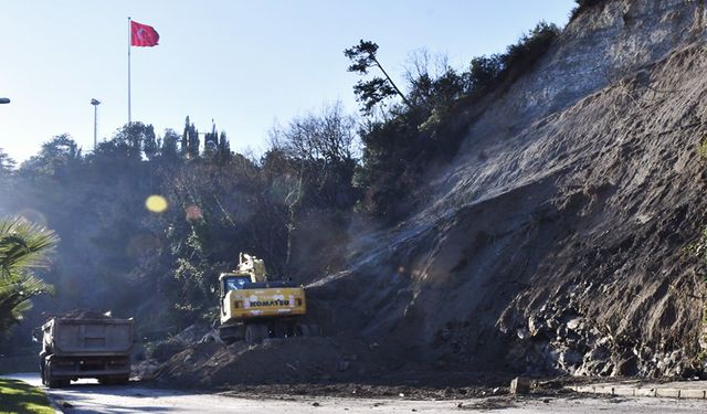 Göztepe'de hafriyat çalışmaları sürüyor