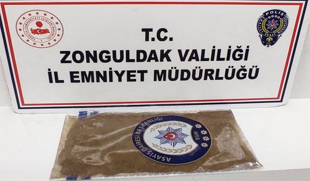 Zonguldak'ta, 2 uyuşturucu taciri tutuklandı!