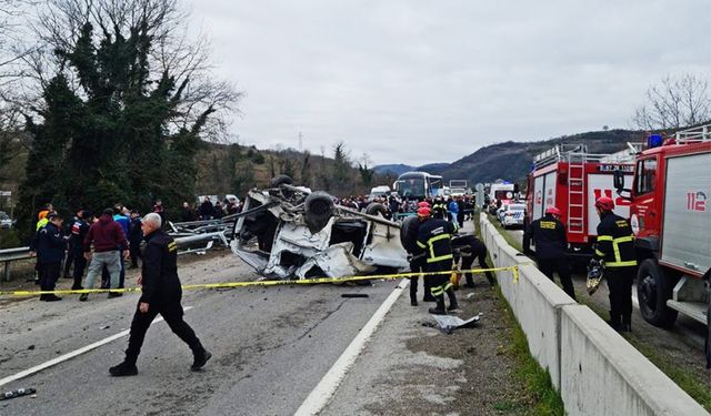 Zonguldak-Ankara yolunda feci kaza: 1 ölü!