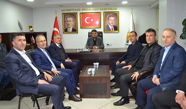 Türk Metal Yönetimi, AK Parti'yi ziyaret etti