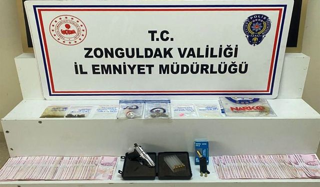 Zonguldak’ta uyuşturucu operasyonu: 4 gözaltı!