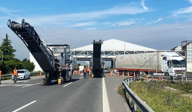 Otoyol trafiğe kapandı