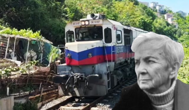 Zonguldak'ta, trenin çarptığı kadın hayatını kaybetti