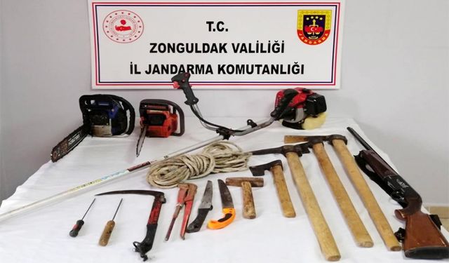 Zonguldak’ta, 2 hırsızlık şüphelisi yakalandı