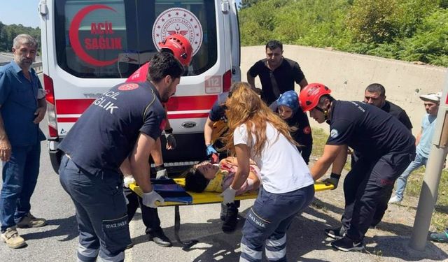 Kandilli sapağında kaza: 4 yaralı!