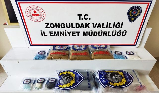 Zonguldak'ta operasyon: 3 şüpheli tutuklandı!