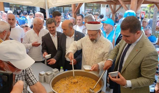 Diyanet İşleri Başkanı Akçakoca'da...