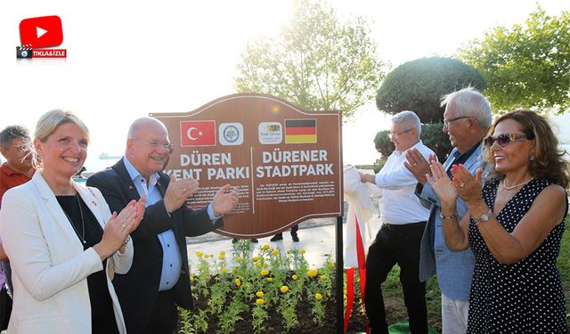 Ereğli'de, Düren Parkı açıldı