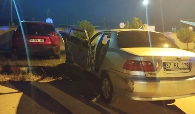 Trafik kazalarında 2 çocuk yaralandı