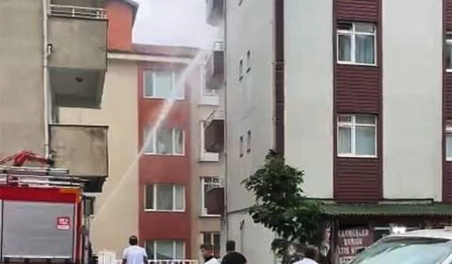 Ereğli'de çıkan ev yangını korkuttu