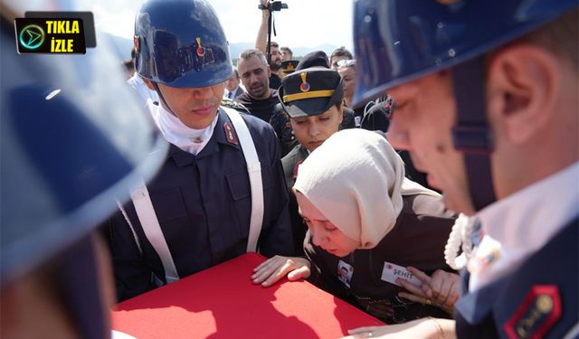 Şehidin eşi: "Ben söz verdim, ağlamayacağım"