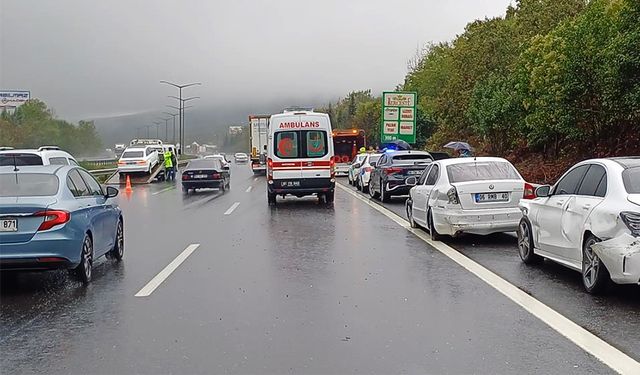 Sağanak yağış kazaya sebep oldu: 1 ölü!