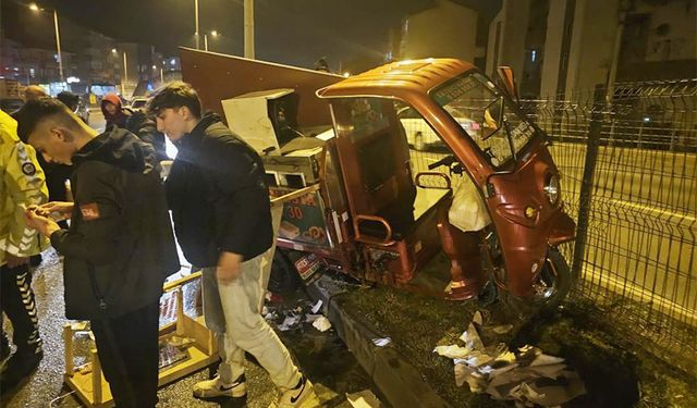 Ereğli’de, motosiklet ile otomobil çarpıştı: 1 yaralı!