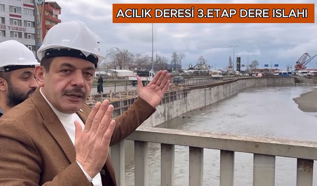 Zonguldak'a yakışmayan dere, yaşam merkezi oluyor