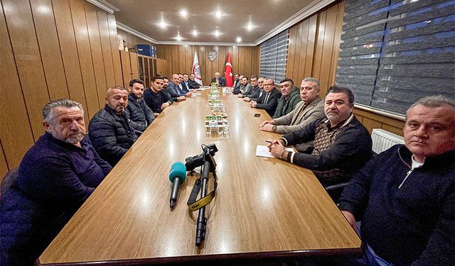 Kdz. Ereğli Belediyespor yönetimi toplandı