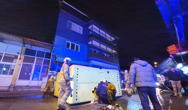Zihinsel engelli şahıs, ekipleri alarma geçirdi!