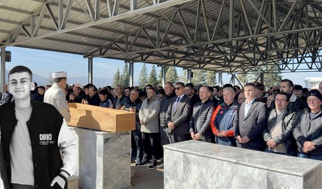 Talihsiz çocuk, toprağa verildi