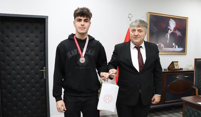 Zonguldaklı sporcu, Türkiye ikincisi oldu