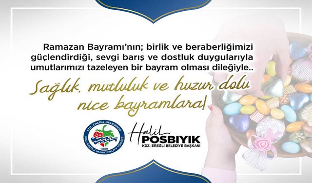 "Umutlarımızı tazeleyen bir bayram geçirelim"
