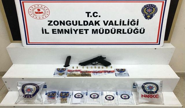 Çaycuma'da narkotik operasyonu!