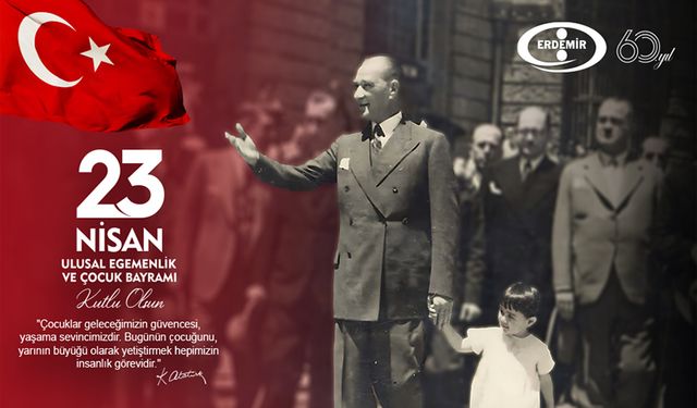 Erdemir'den "23 Nisan" kutlaması