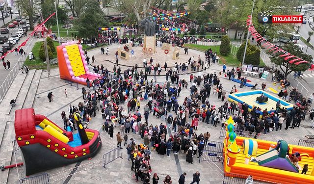 Belediyenin şenliği yoğun ilgi gördü