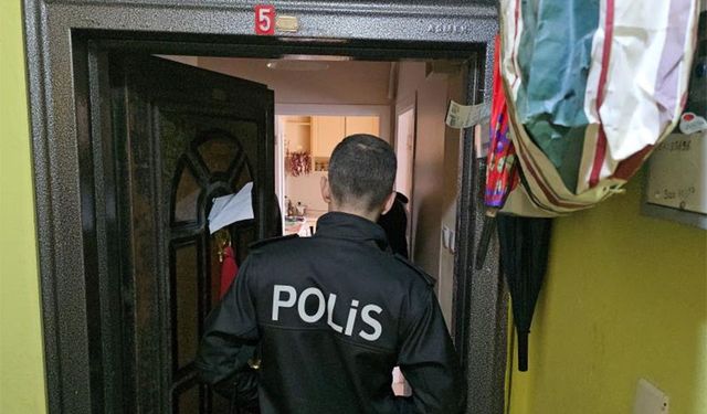 Ereğli'de yaşandı: Polis eşliğinde evden çıktı