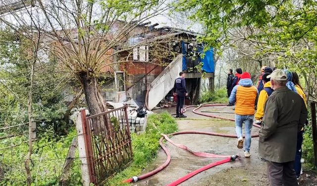 Sobayı tutuşturmak isterken yanarak can verdi!