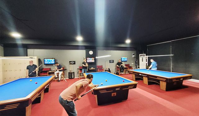 Ereğli'de, Bilardo Turnuvası başladı